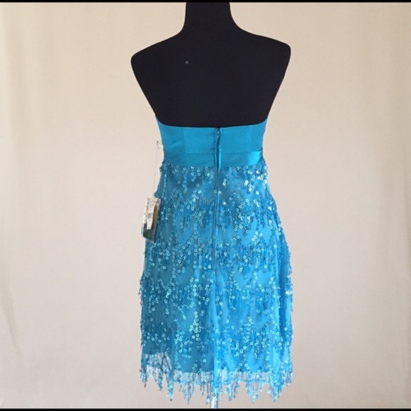 Betsey Johnson Strapless Mini Dress - Picture 3 of 4